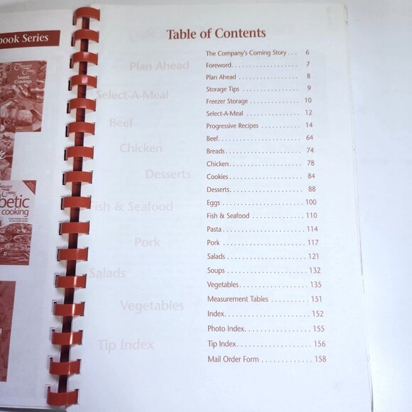 Company's Coming Cookbook Make-Ahead Meals by Jean Paré 2002 Vintage - Picture 4 of 6